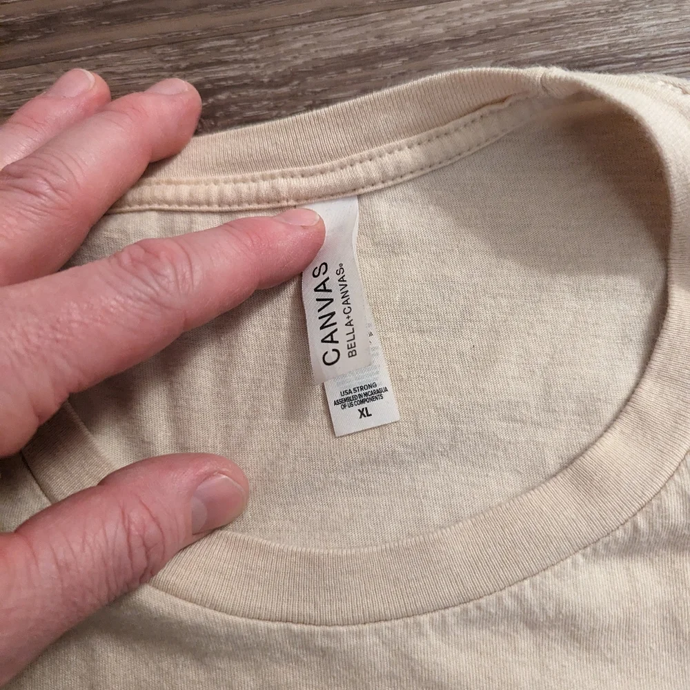 Vintage style cartoon graphic shirt XL - Picture 3 of 3